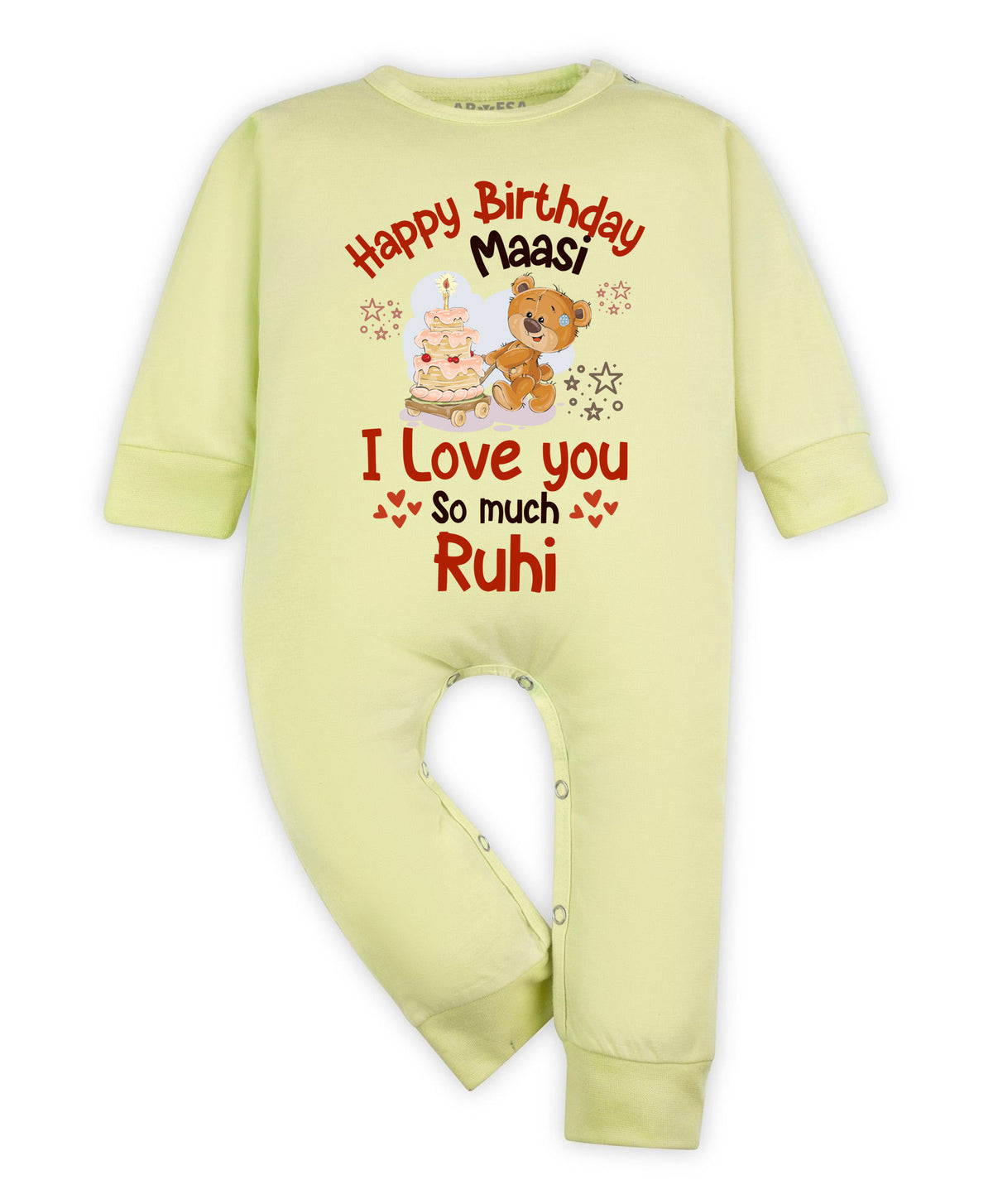 Yes | Happy Birthday Maasi Family Birthday - Jumpsuit