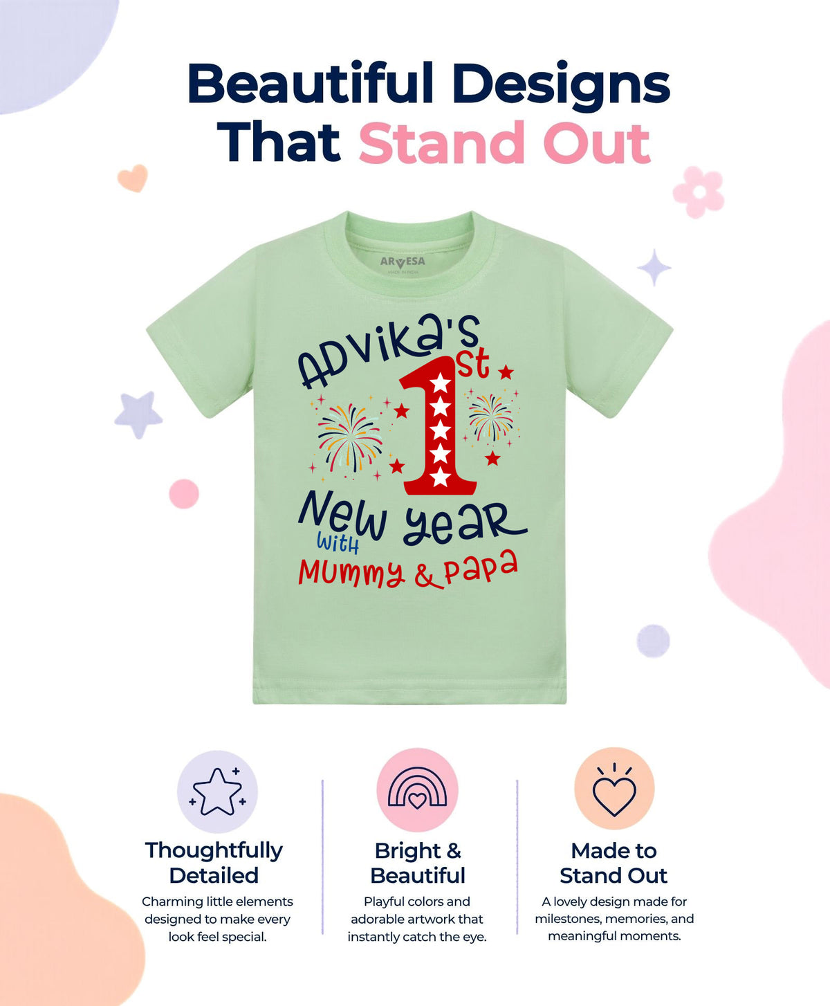 Yes | My First New Year - T-shirt
