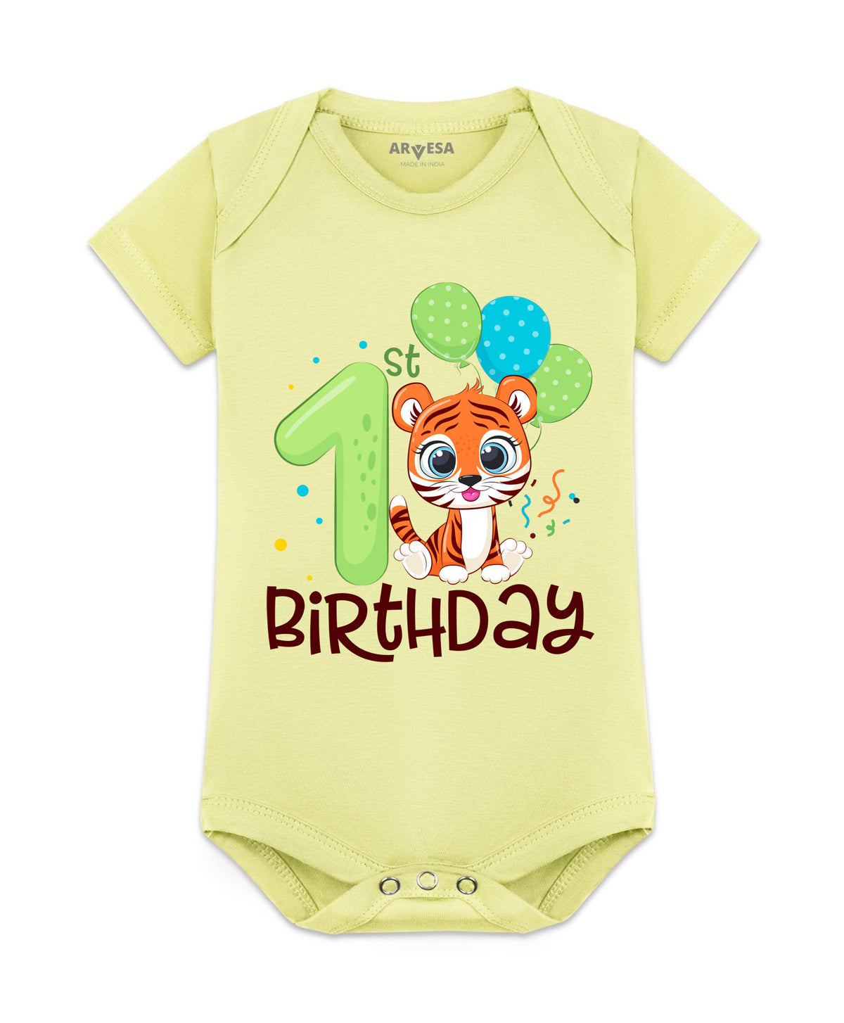 No | One Year Birthday - Romper