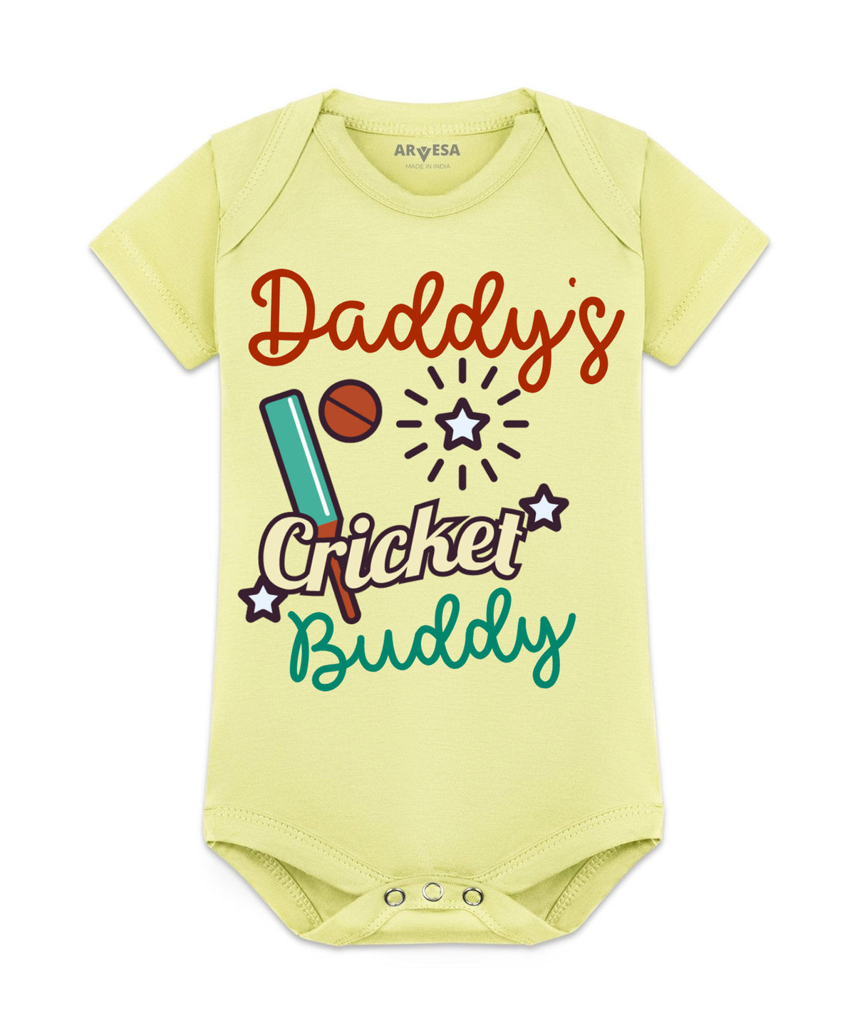 No | Daddy Cricket Buddy - Romper