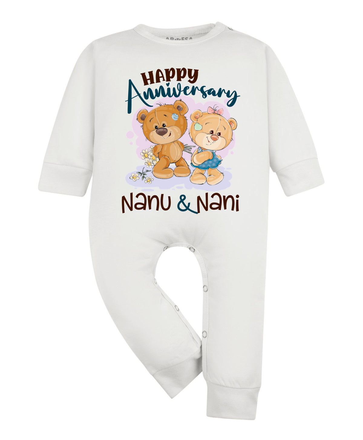 No | Happy Anniversay Nanu & Nani Family Anniversary - Jumpsuit