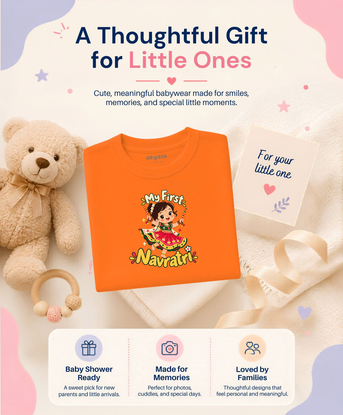 No | My First Navratri - T-shirt