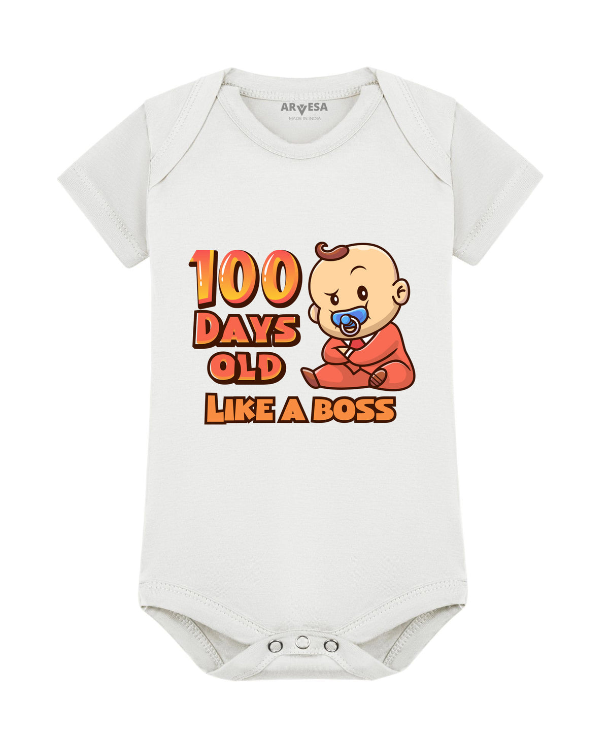 No | 100 Days Birthday - Romper
