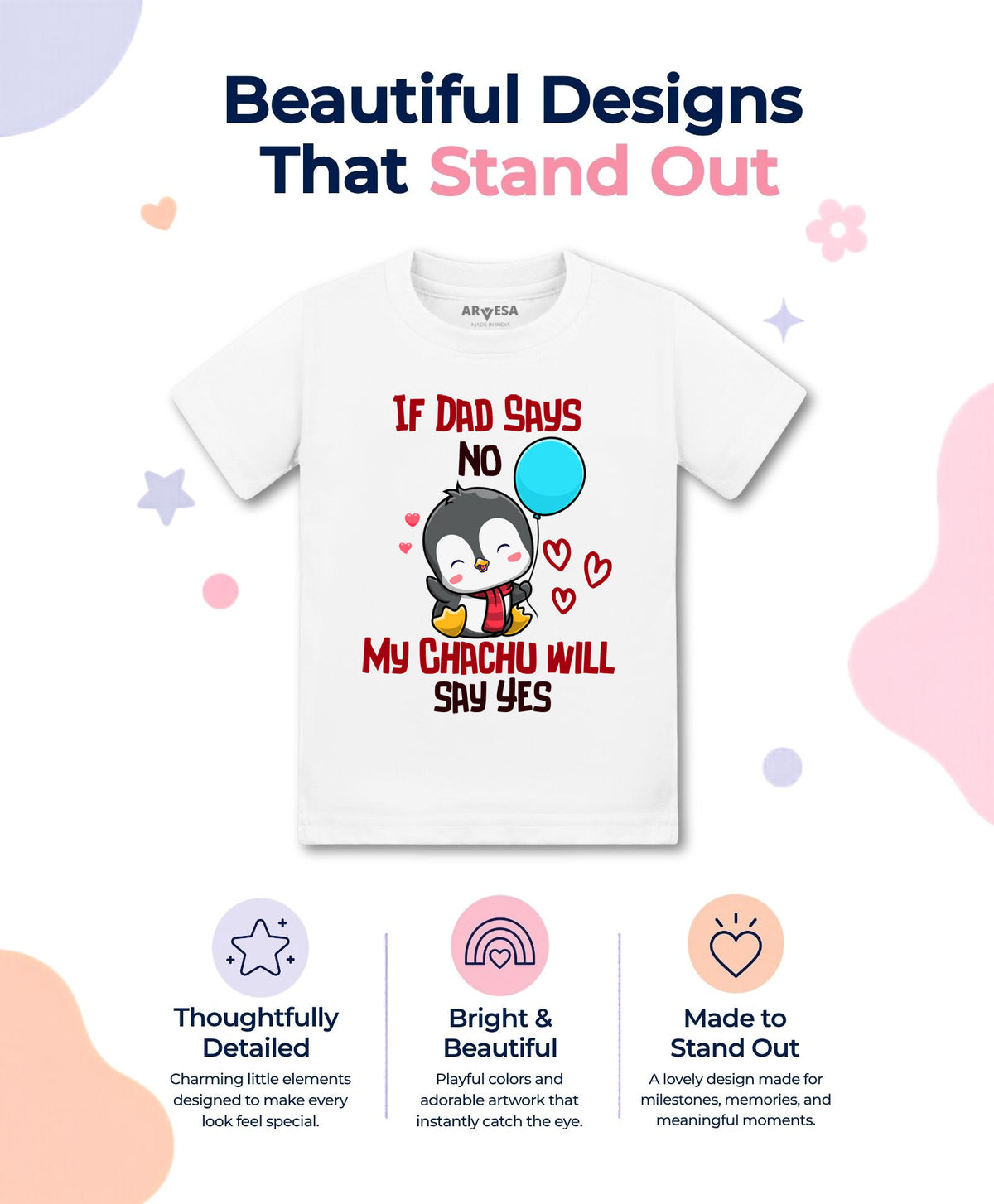 No | If Dad Say No My Chachu - T-shirt