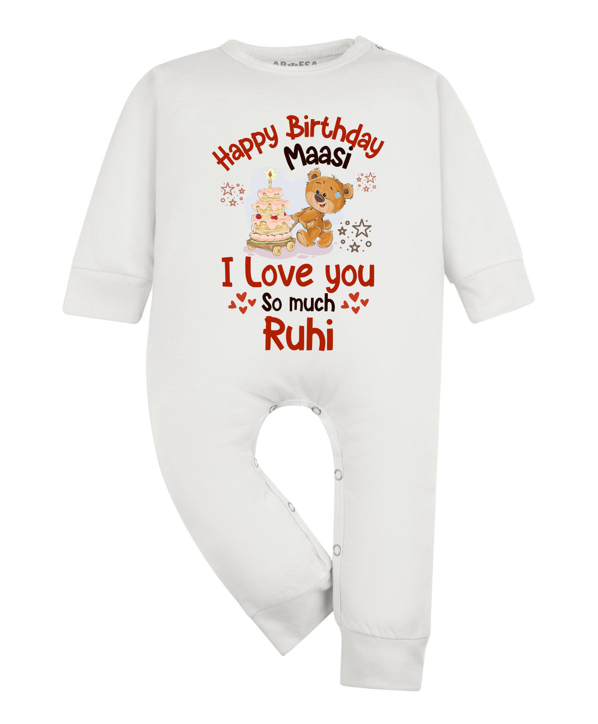 Yes | Happy Birthday Maasi Family Birthday - Jumpsuit
