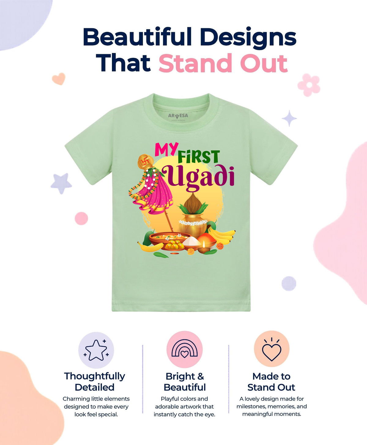 No | My First Ugadi - T-shirt