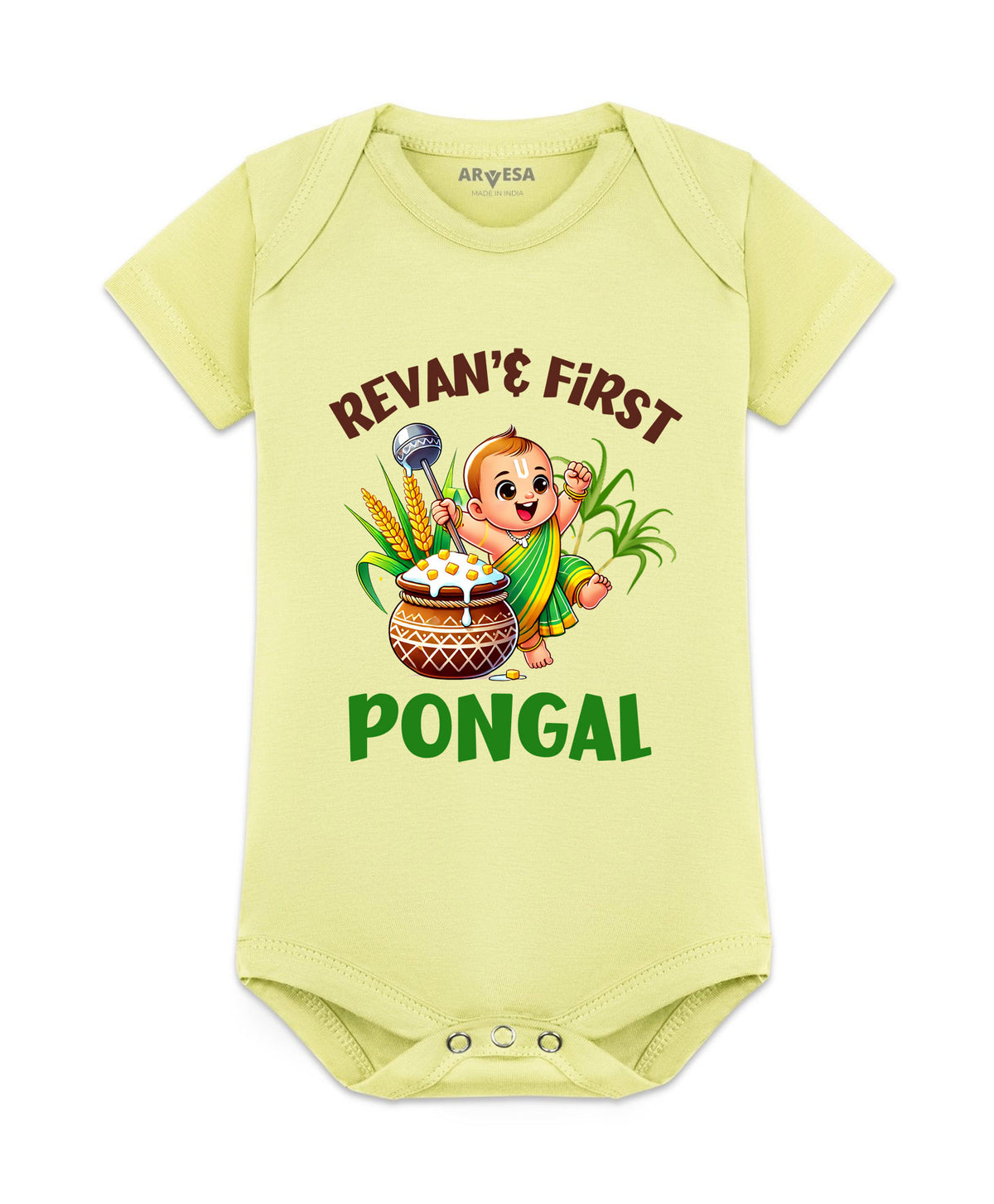 Yes | My First Pongal - Romper