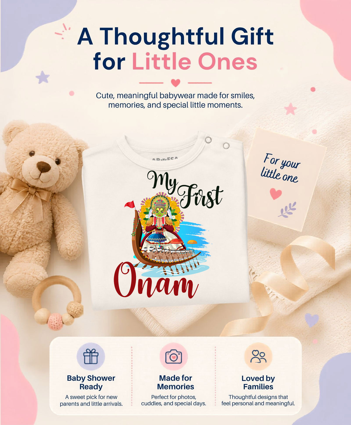 No | My First Onam - Jumpsuit