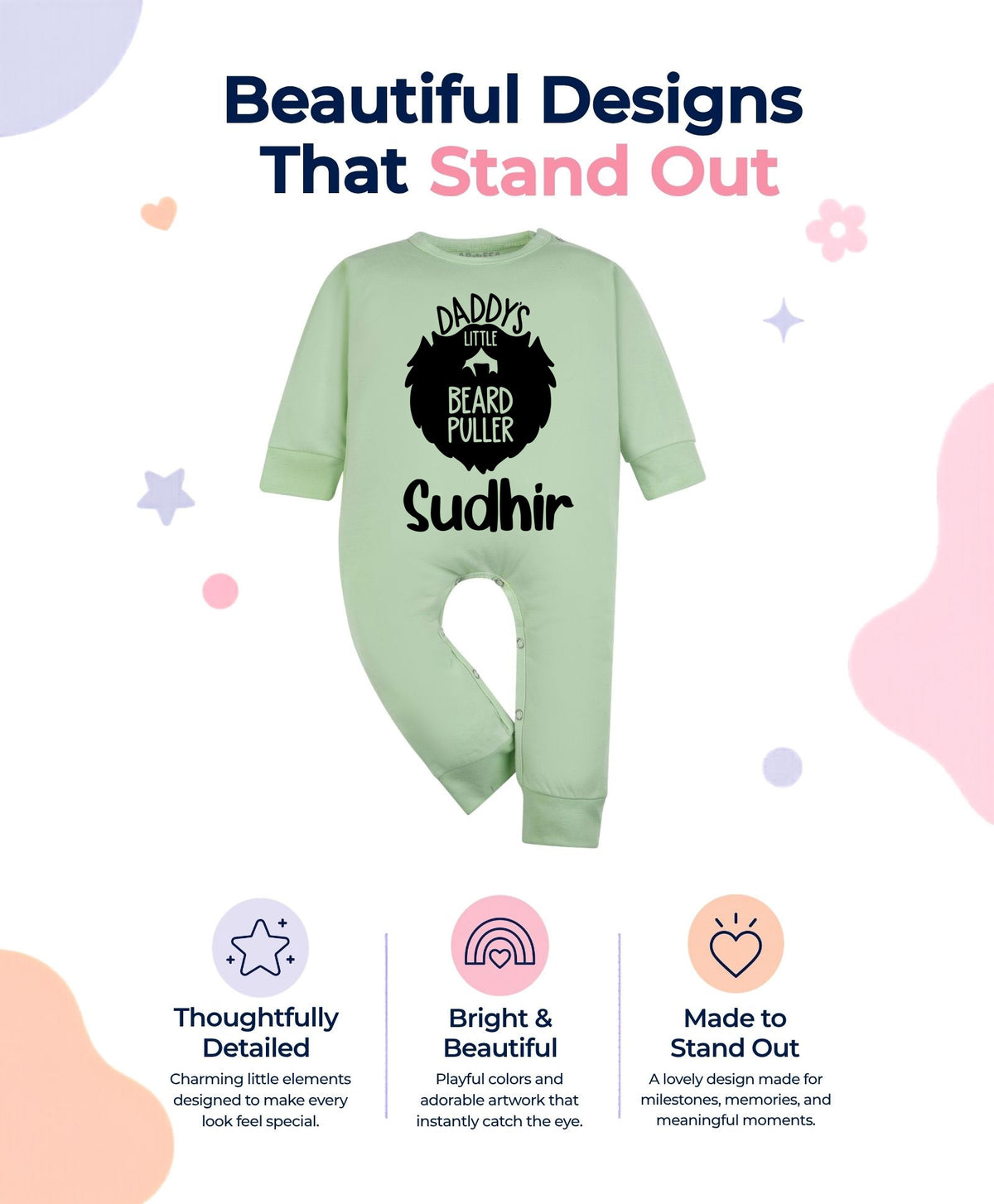 Yes | Daddy Little Beard Puller - Jumpsuit