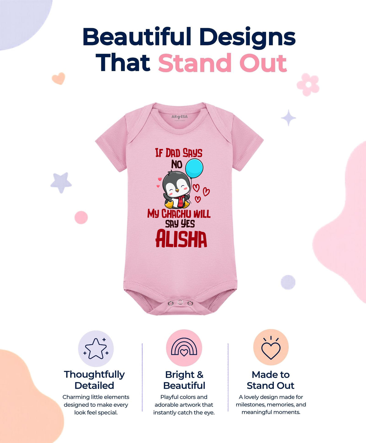 Yes | If Dad Say No My Chachu - Romper