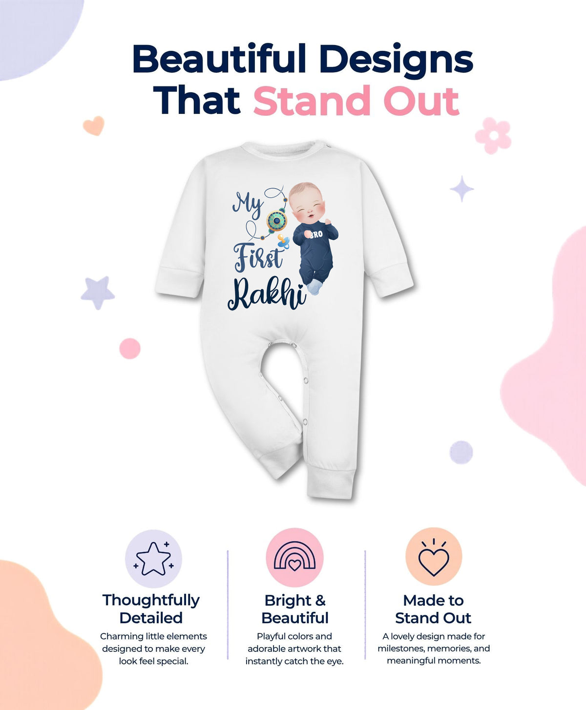 No | My First Rakhi - Jumpsuit