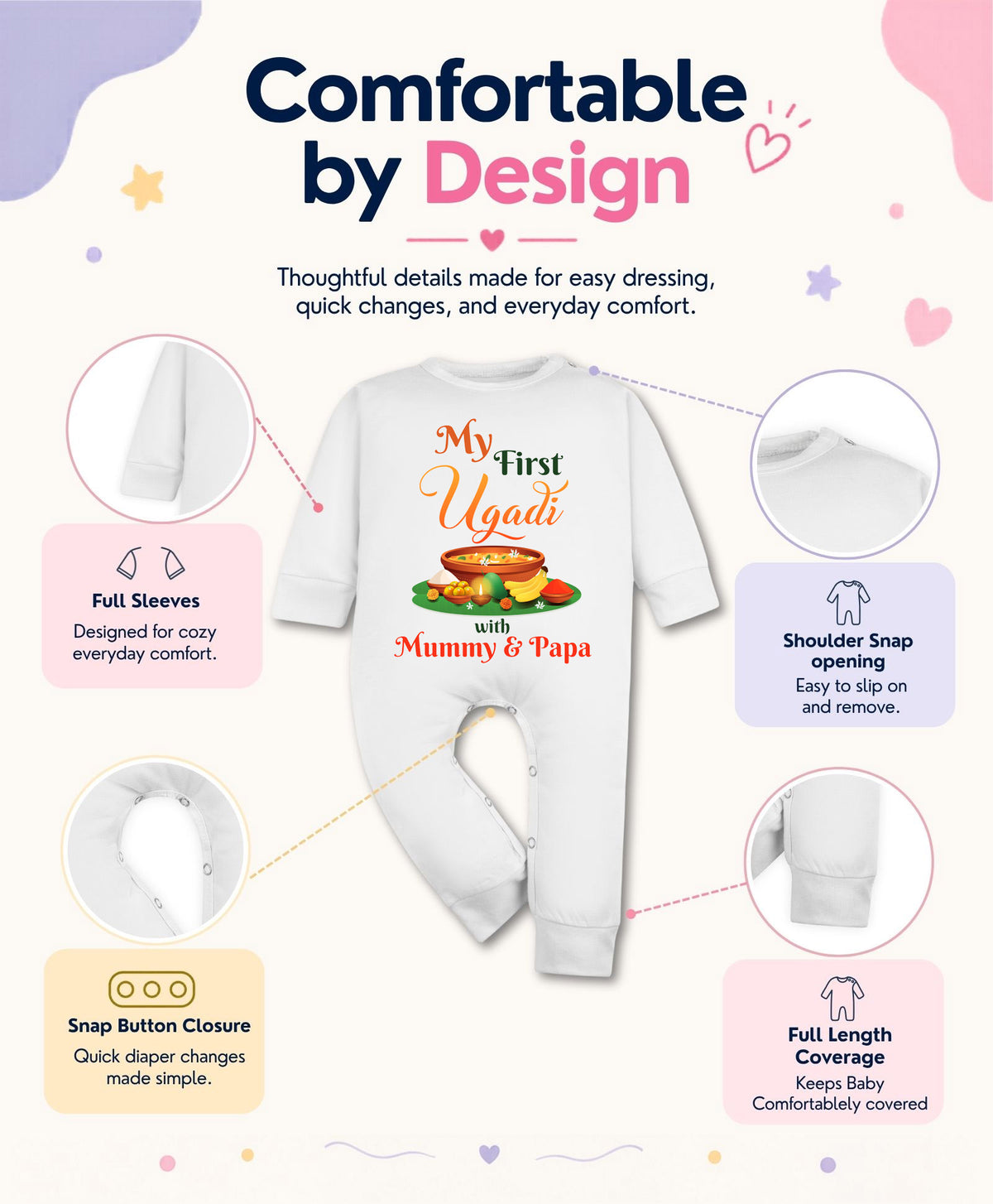 No | My First Ugadi - Jumpsuit