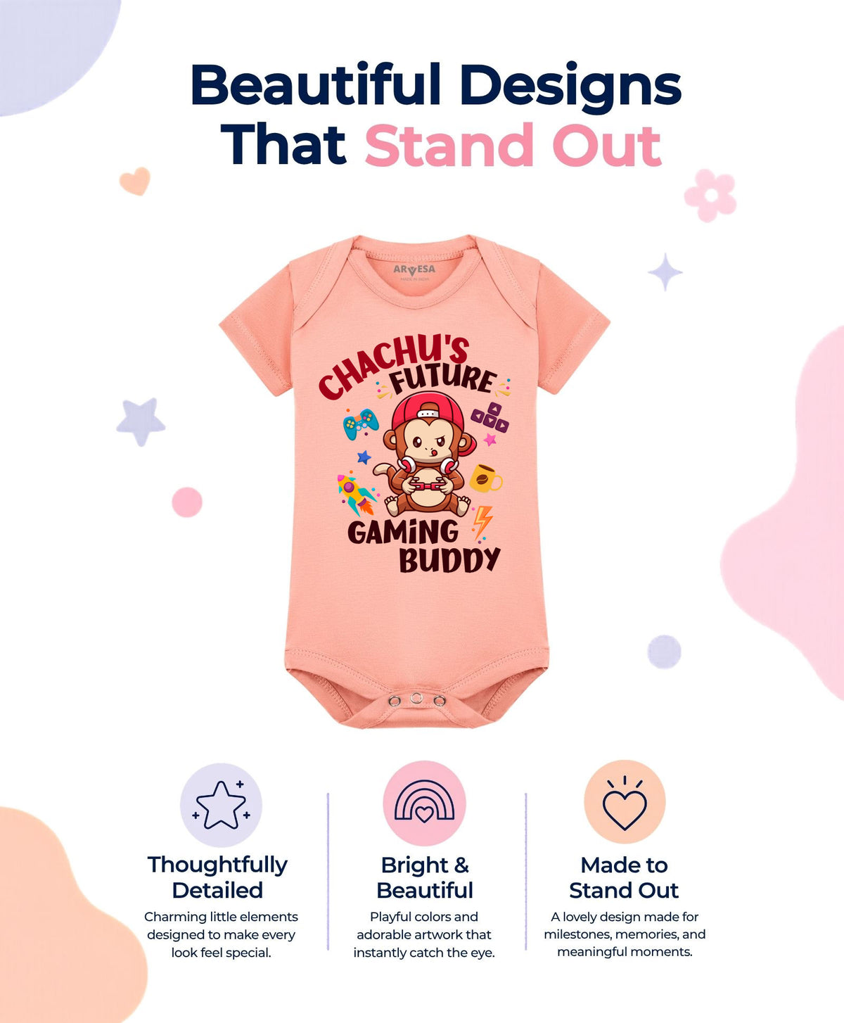 No | Chachu Future Gaming Buddy - Romper