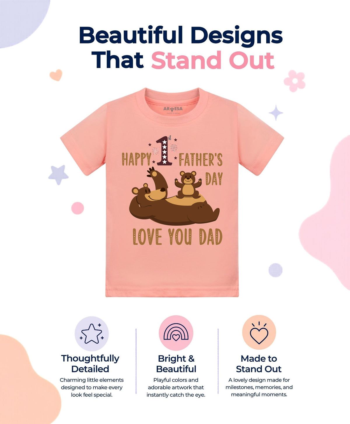 No | Happy Father Days - T-shirt