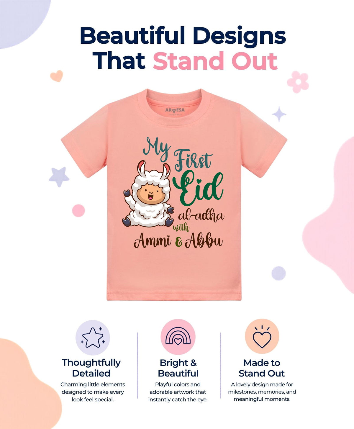 No | My First Bakra Eid - T-shirt