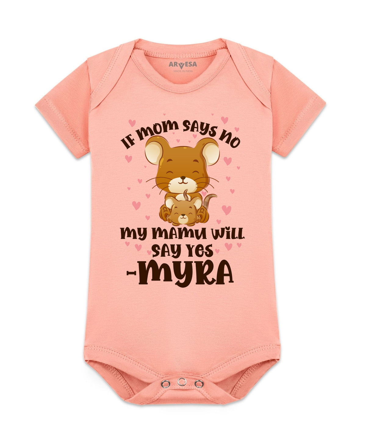 Yes | If Mom Say No My Mamu Will Say Yes - Romper