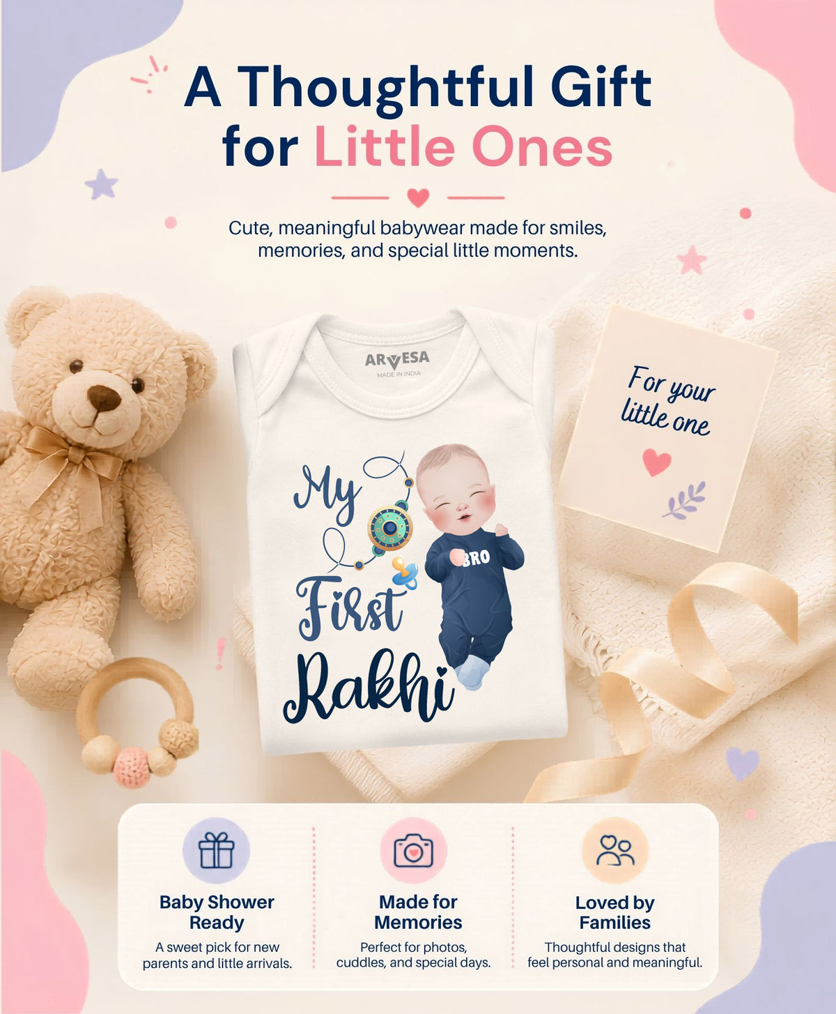 No | My First Rakhi - Romper