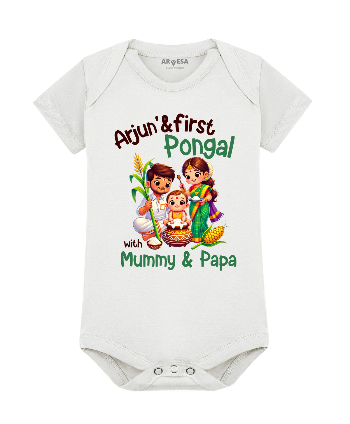 Yes | My First Pongal - Romper