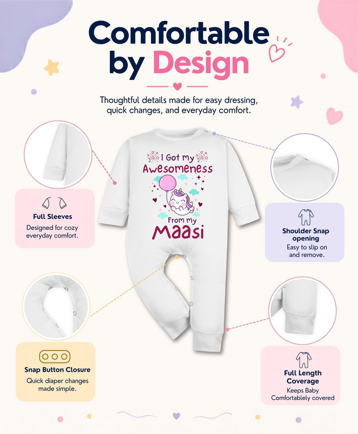 No | I Got Awesomeness From Maasi - Jumpsuit