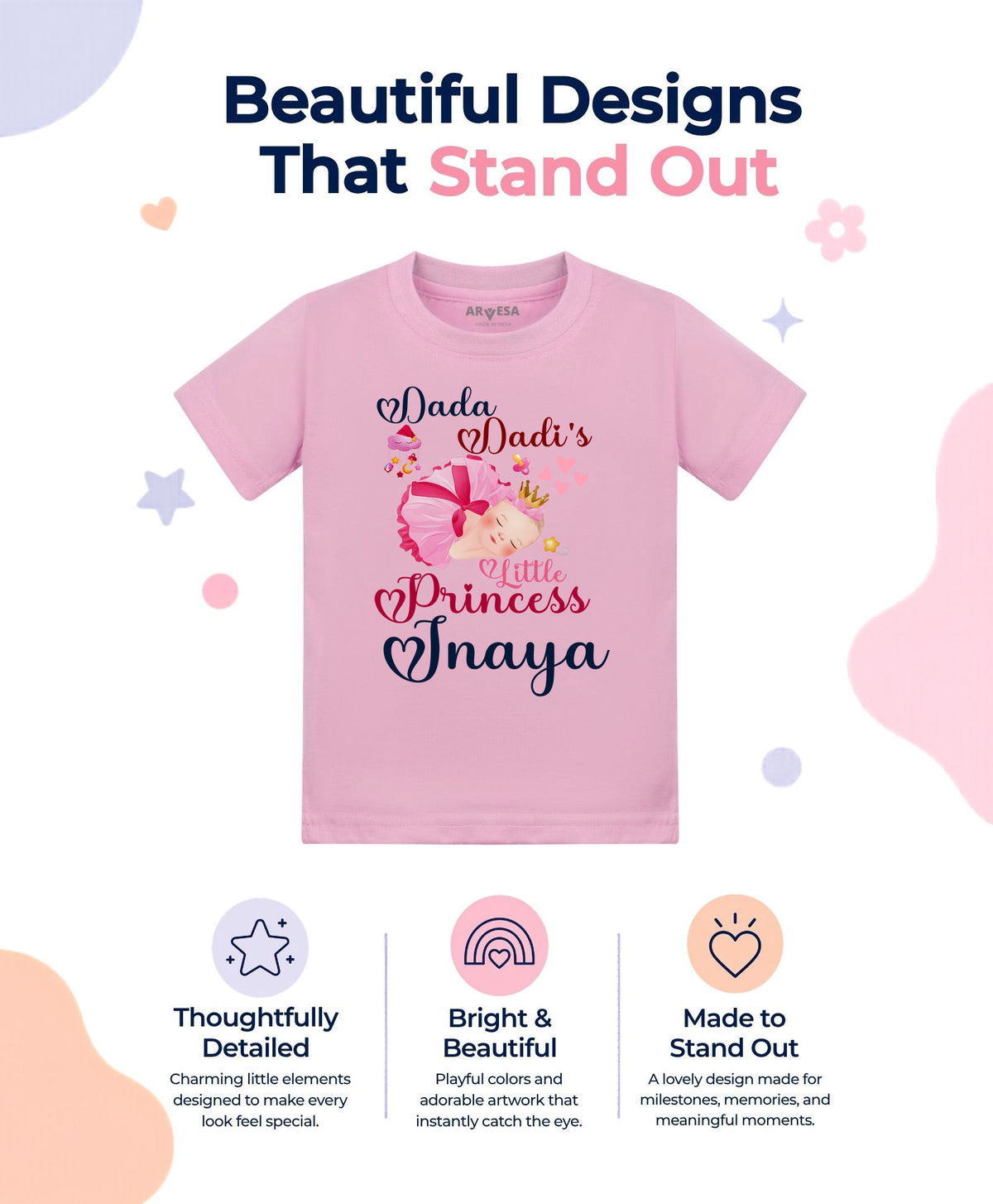 Yes | Dada Dadi Little Princess - T-shirt