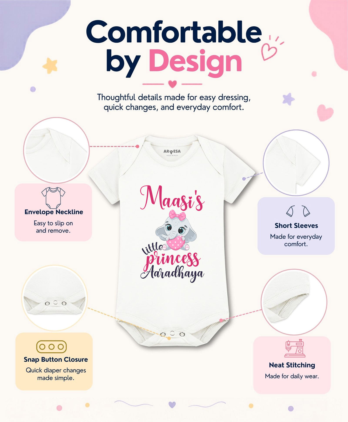 Yes | Maasi Little Prince - Romper