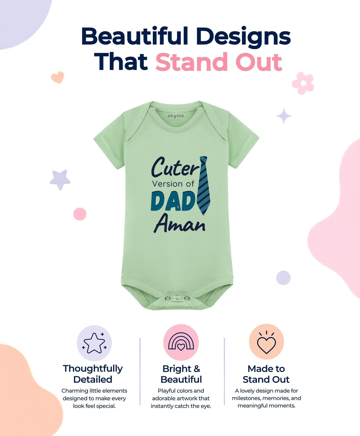 Yes | Cutest Version Of Dad - Romper