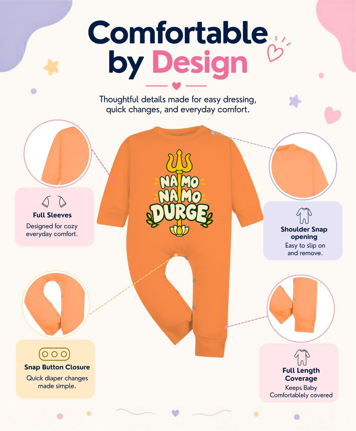 Namo Namo Durge Durga Puja - Jumpsuit