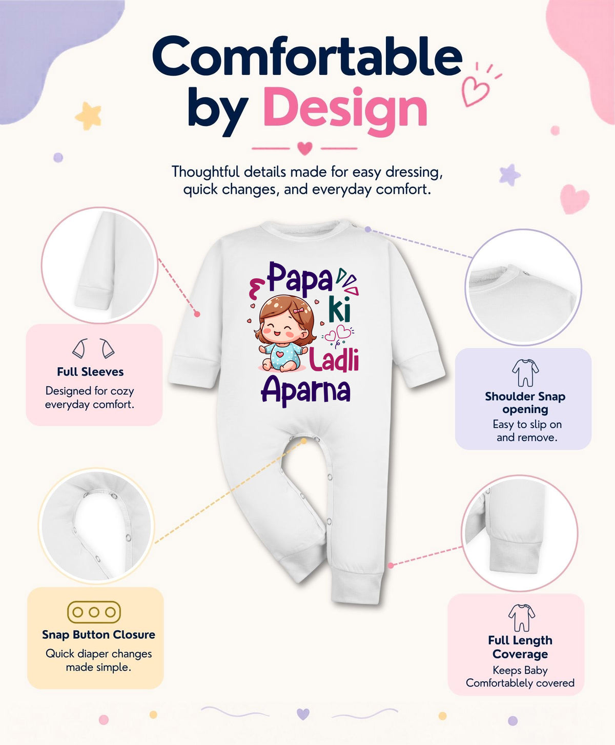 Yes | Papa Ki Ladli Dad - Jumpsuit