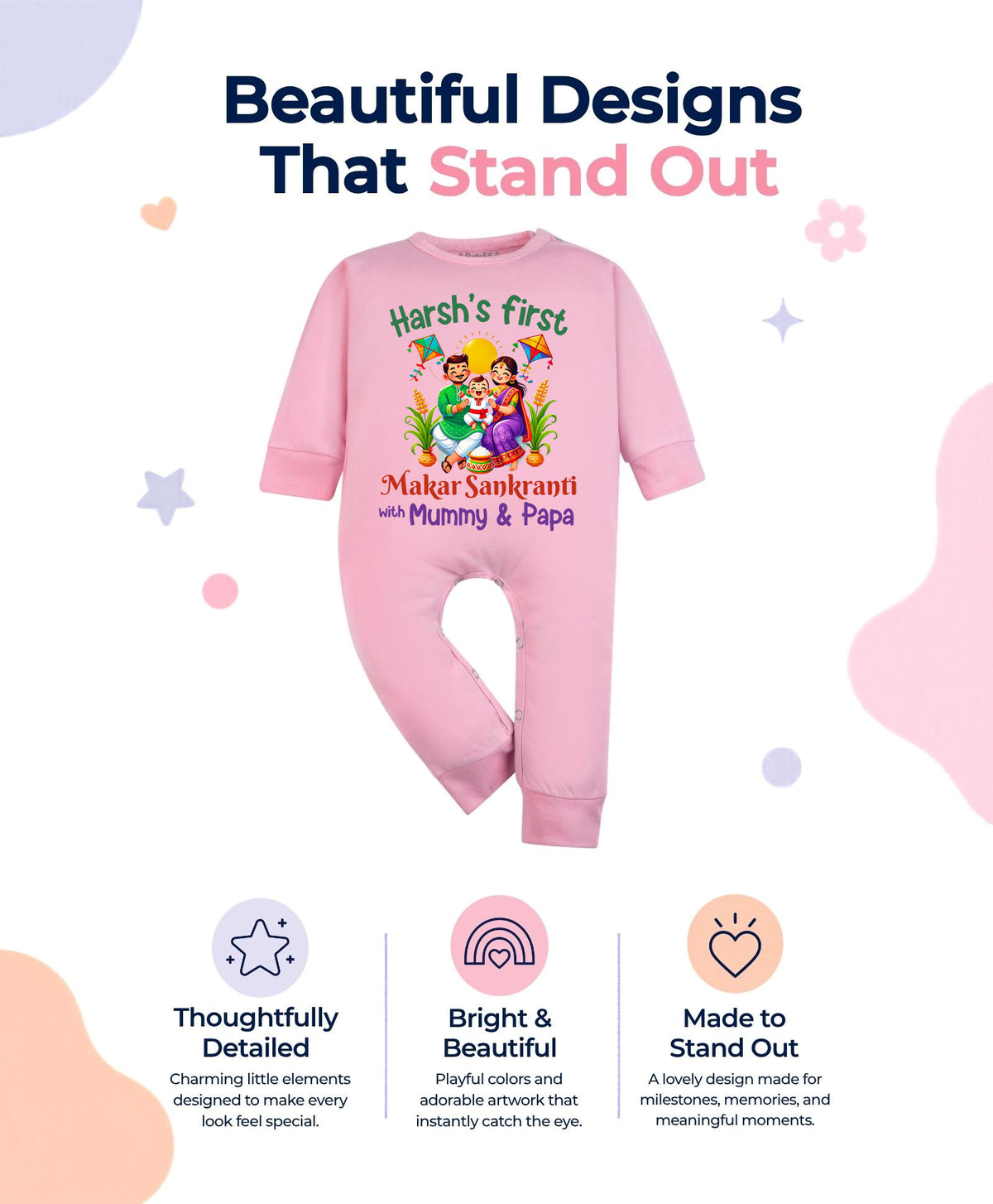 Yes | My First Makar sankranti - Jumpsuit