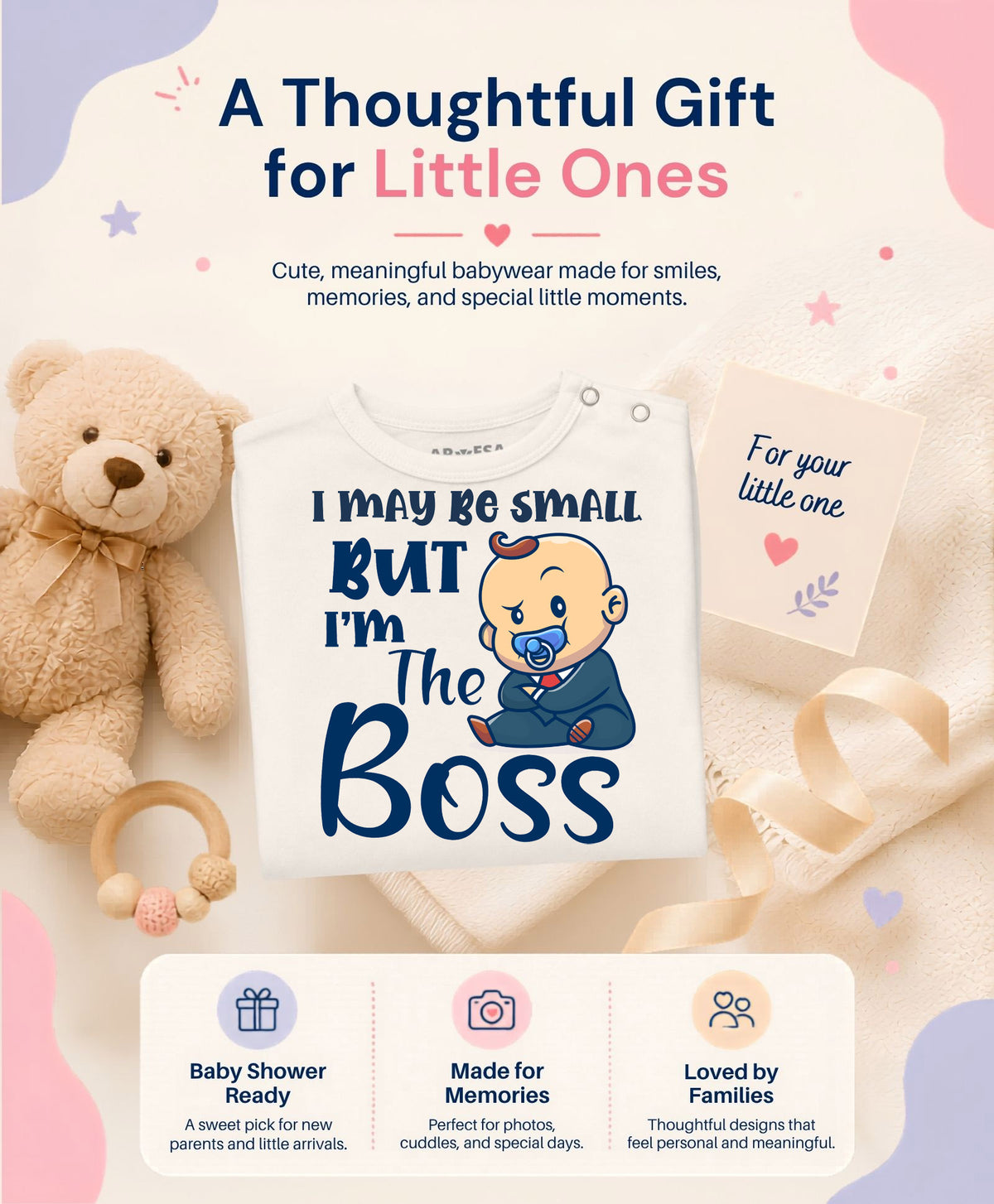 No | I may Be Small But I am Boss Quirky - Jumpsuit