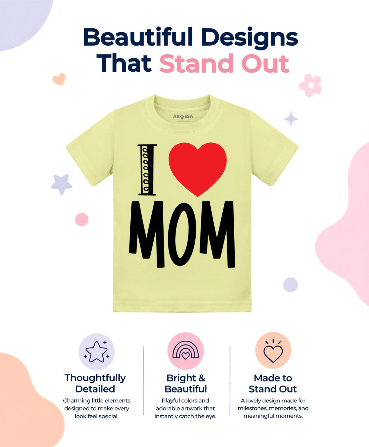 No | I Love Mom - T-shirt