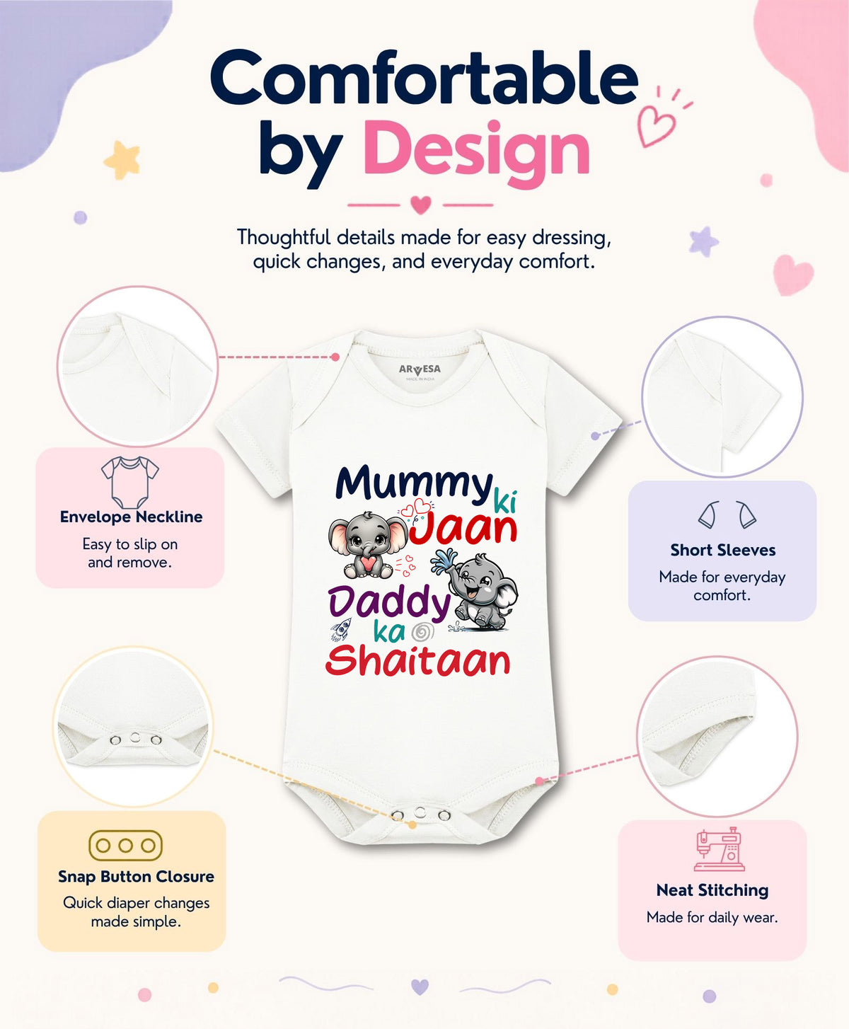No | Mummy Ki Jaan Quirky - Romper