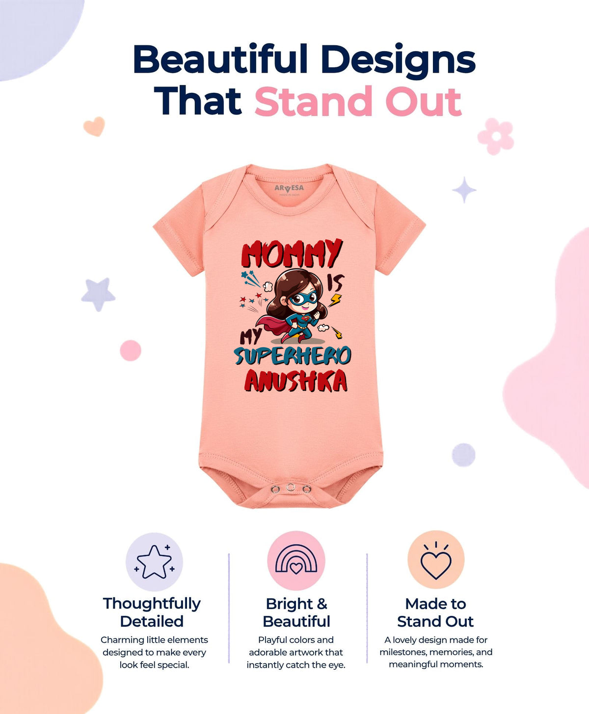Yes | Mommy Is My Superhero - Romper