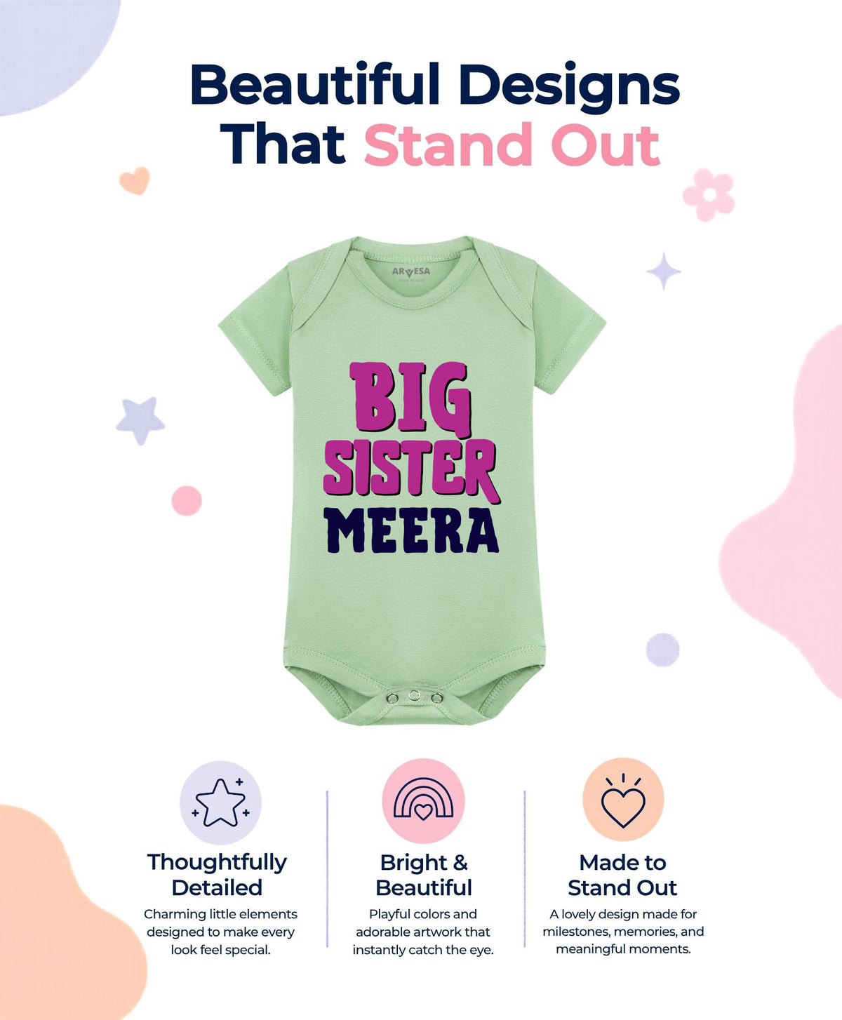 Yes | Big Sister - Romper