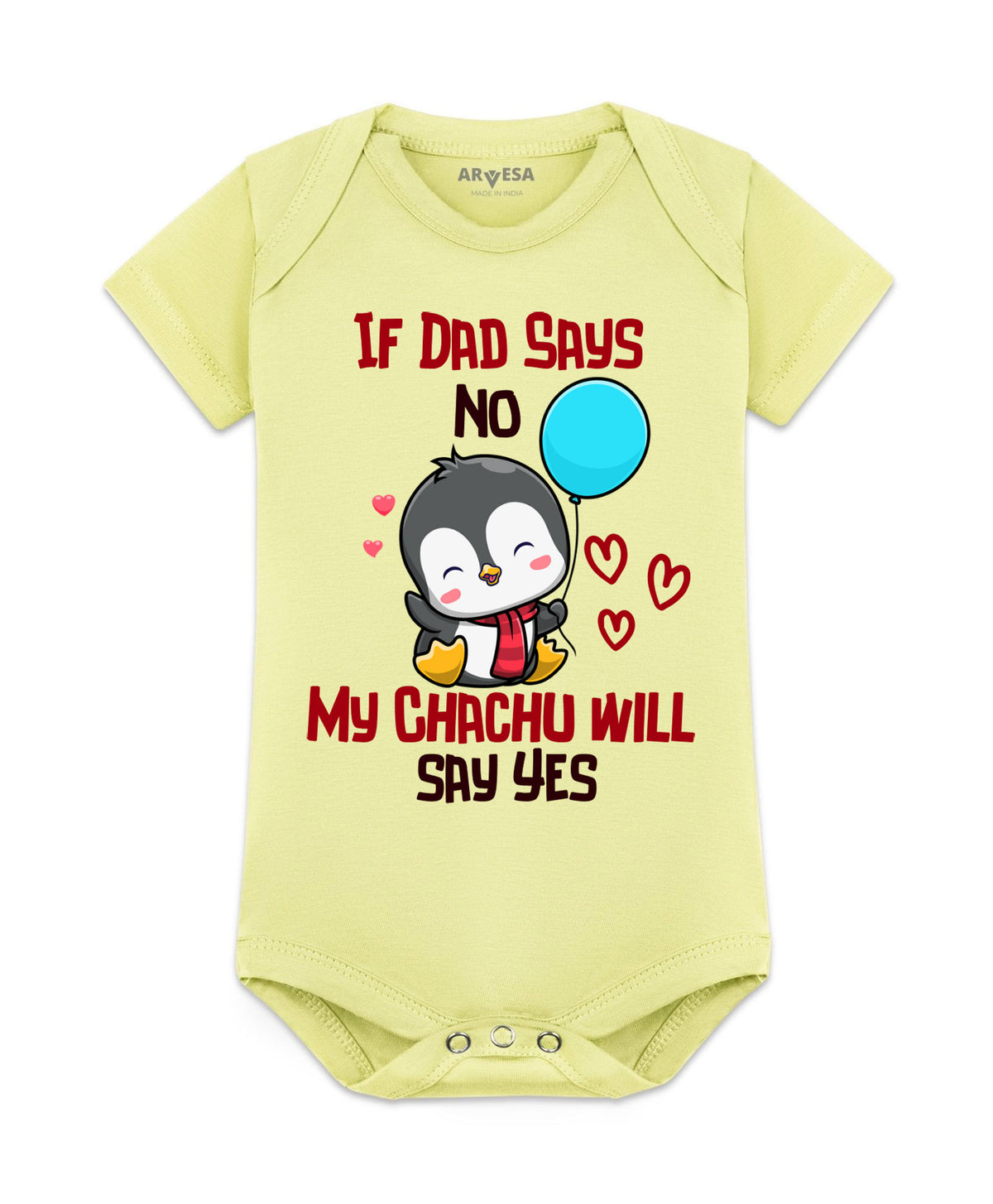 No | If Dad Say No My Chachu - Romper