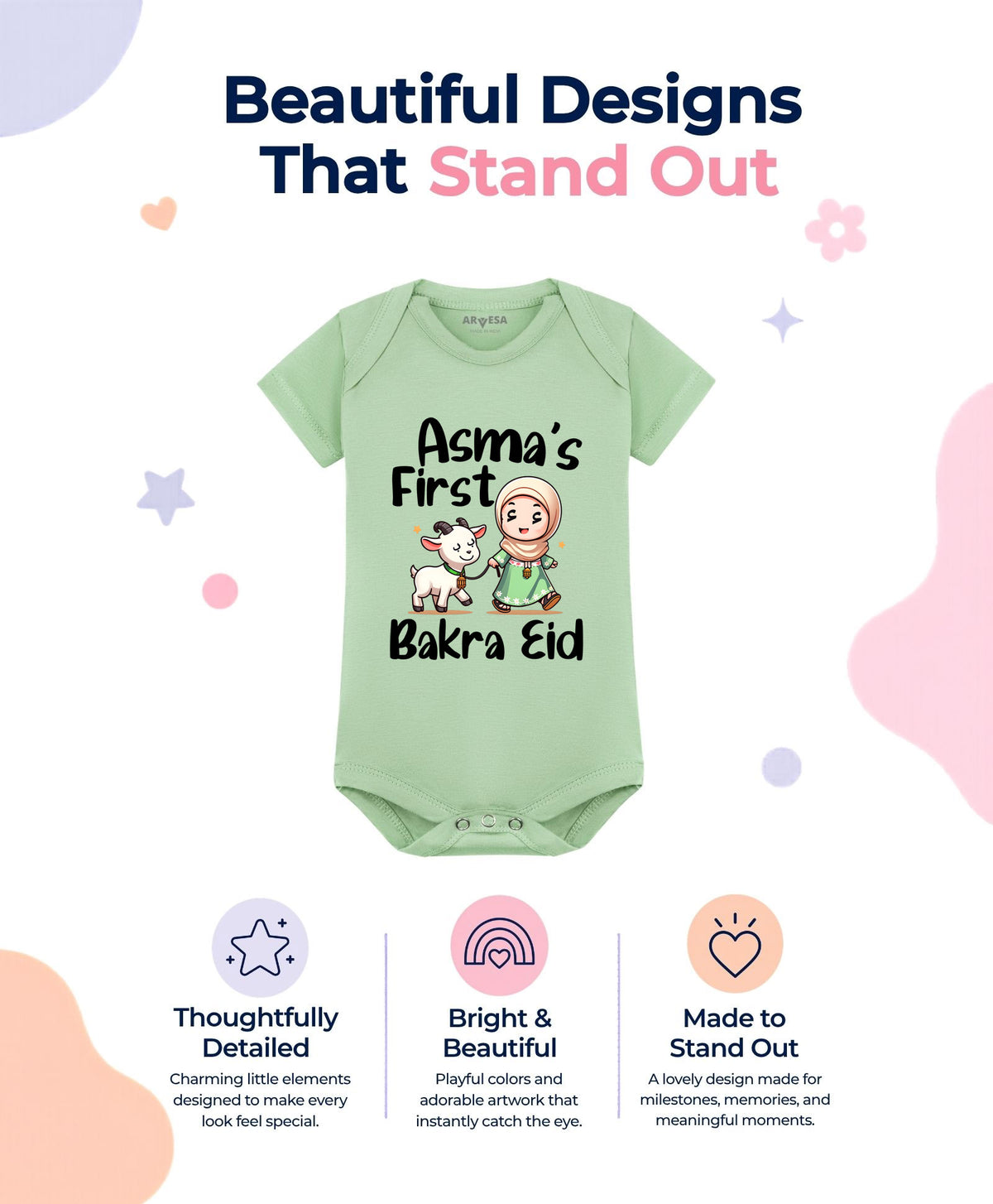 Yes | My First Eid - Romper
