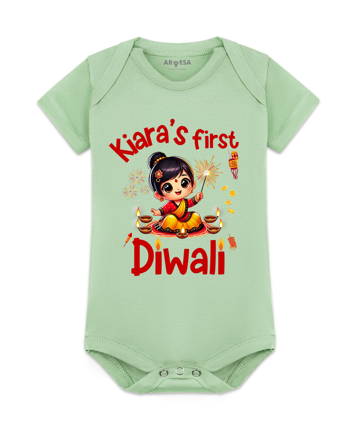Yes | My First Diwali - Romper