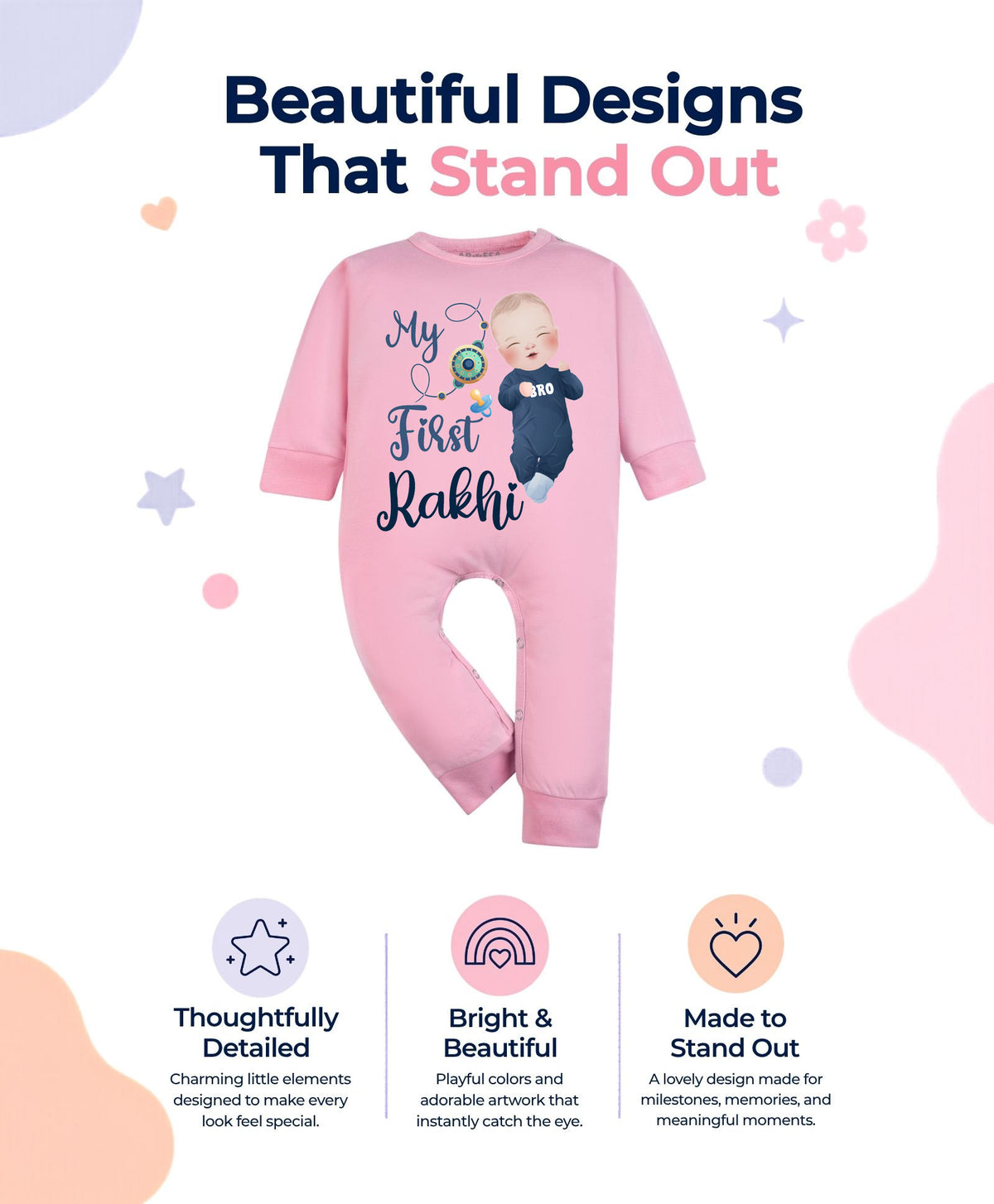 No | My First Rakhi - Jumpsuit
