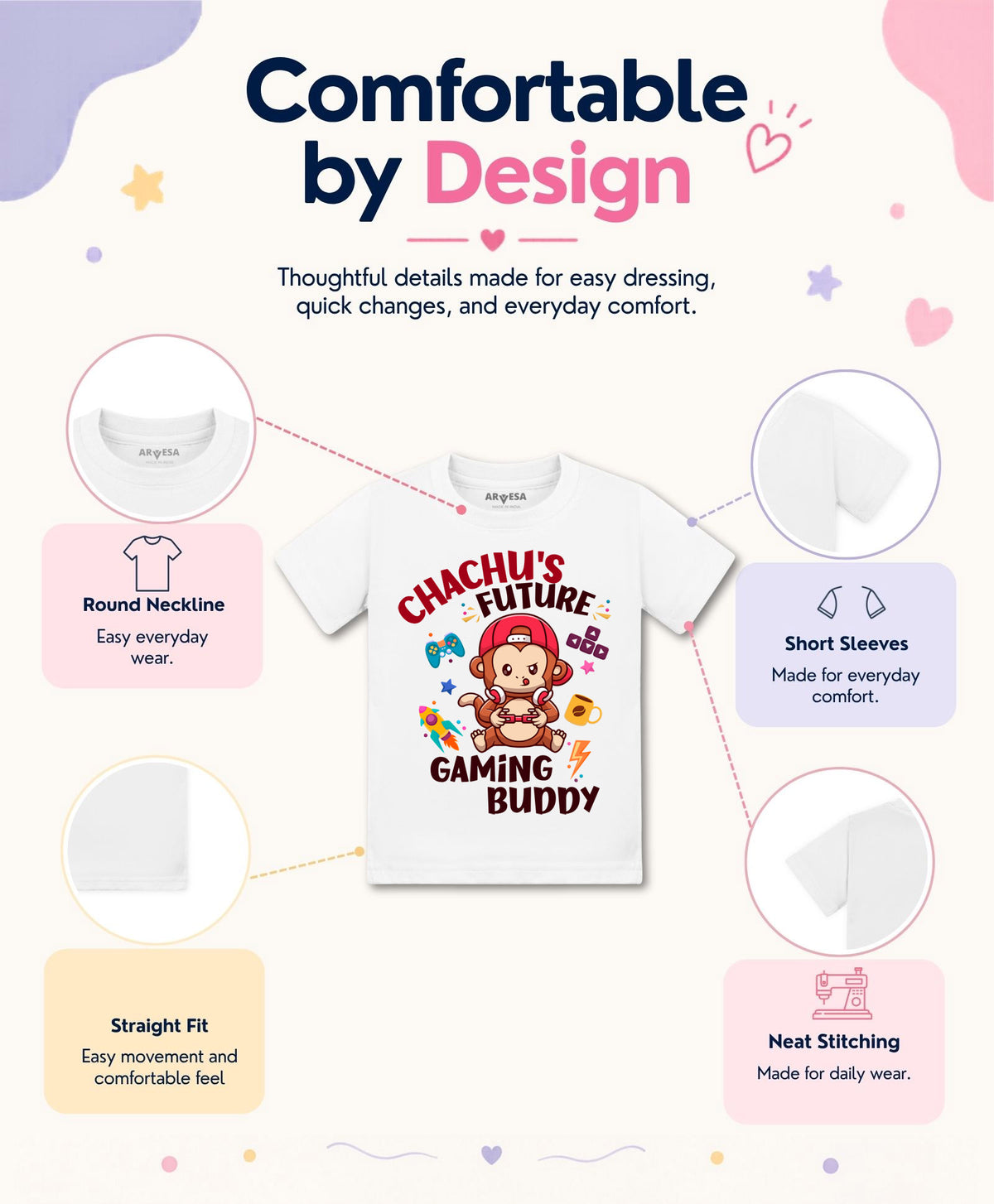 No | Chachu Future Gaming Buddy - T-shirt