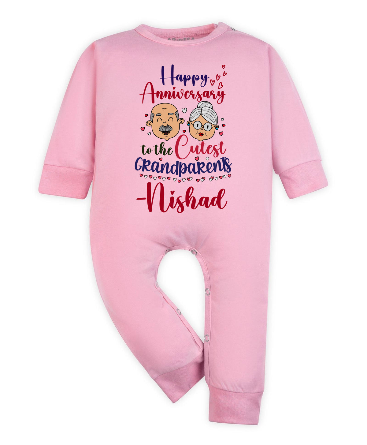 Yes | Happy Anniversay GrandParents Family Anniversary - Jumpsuit