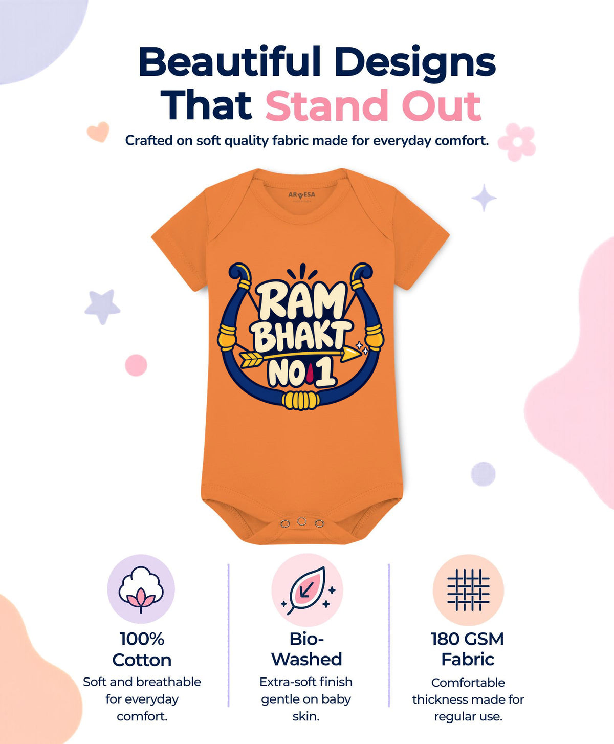 Ram Bhakt No-1 Dussehra - Romper