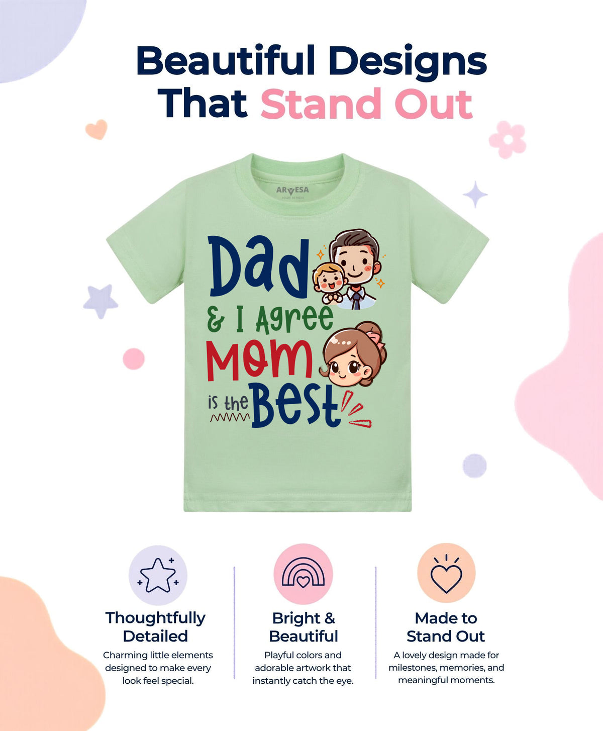 No | Daddy & I Agree Mommy Is Best - T-shirt