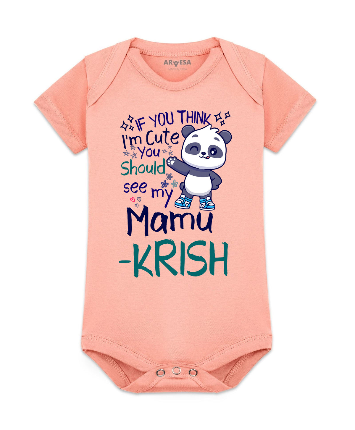 Yes | I Am Cute You Should See My Mamu - Romper
