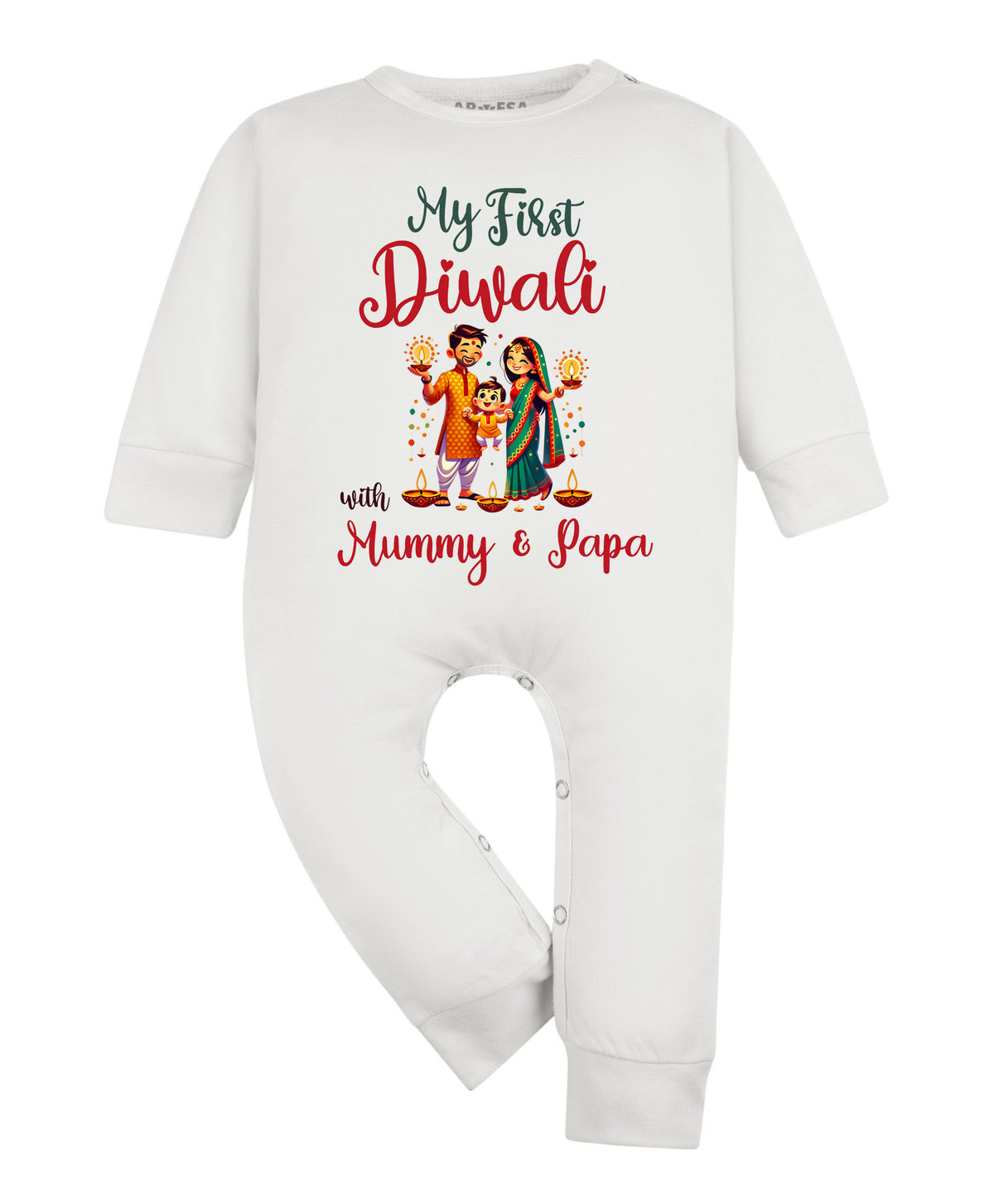 No | My First Diwali - Jumpsuit