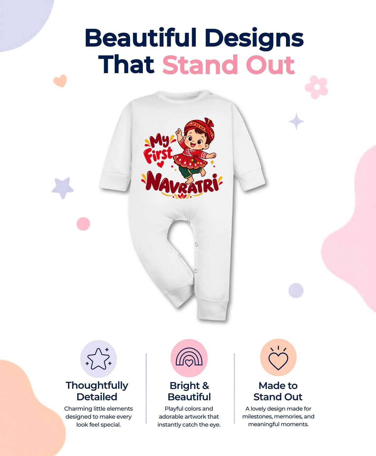 No | My First Navratri - Jumpsuit