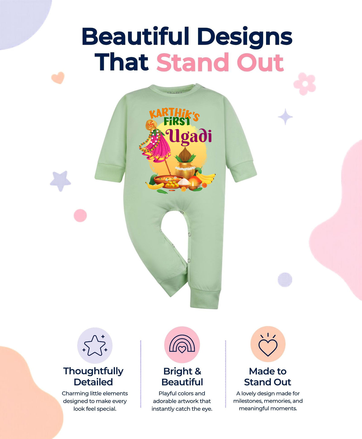 Yes | My First Ugadi - Jumpsuit