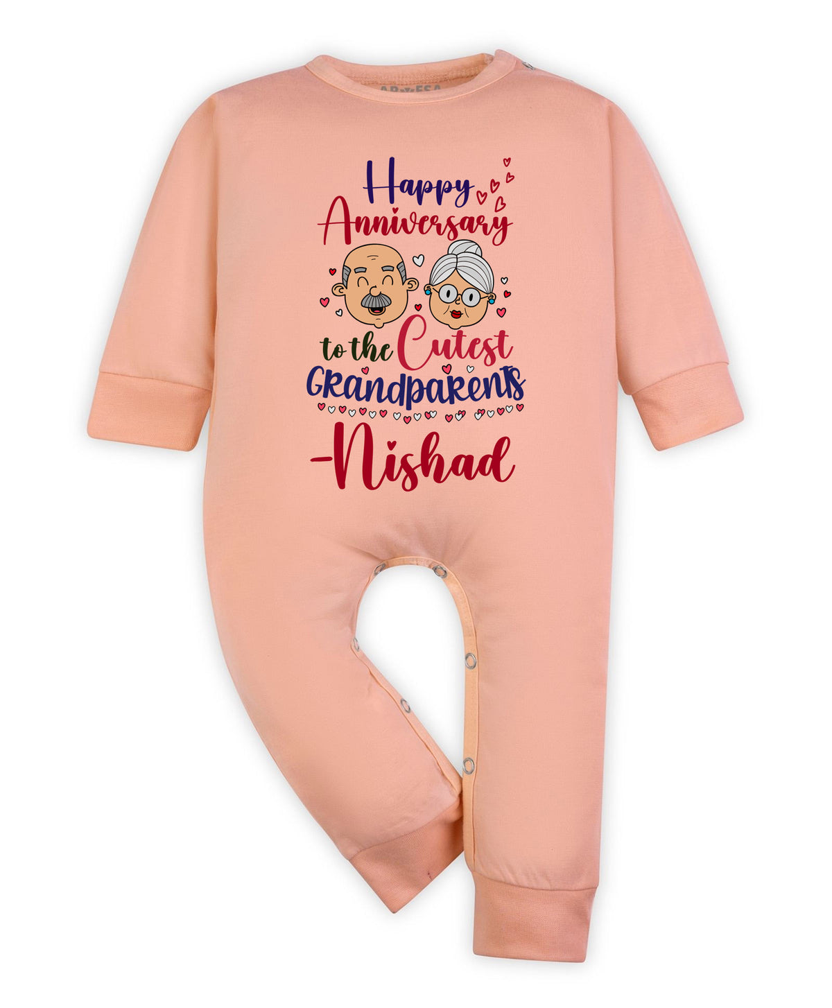 Yes | Happy Anniversay GrandParents Family Anniversary - Jumpsuit