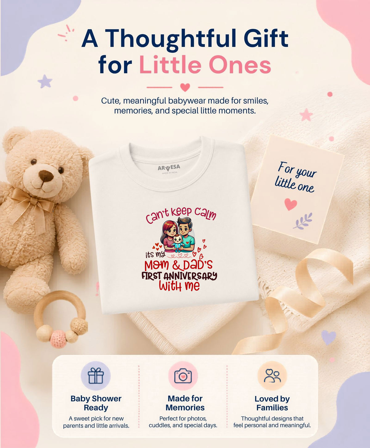 No | First Anniversary With Mom And Dad Mom Dad Anniversary - T-shirt