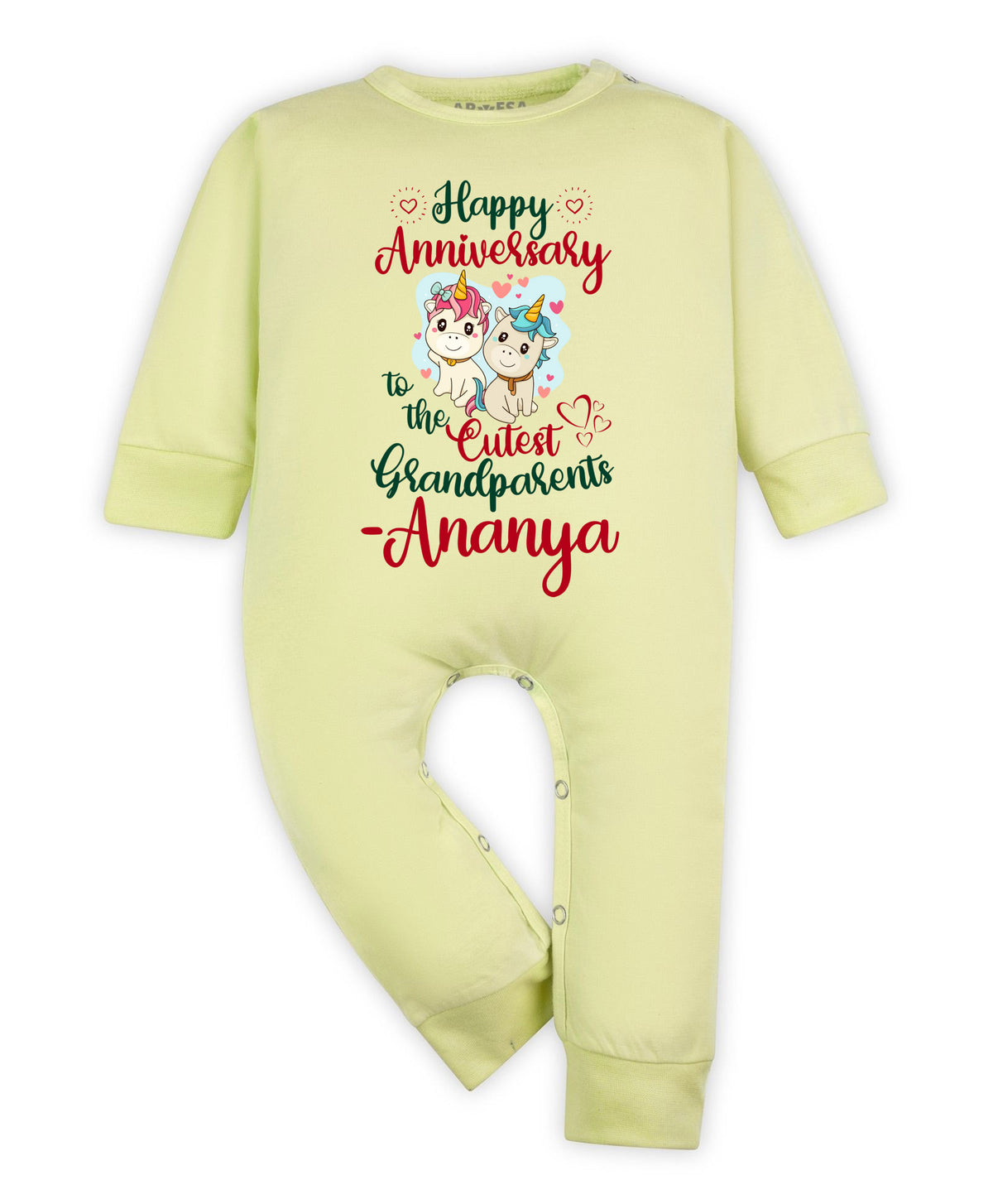 Yes | Happy Anniversay GrandParents Family Anniversary - Jumpsuit
