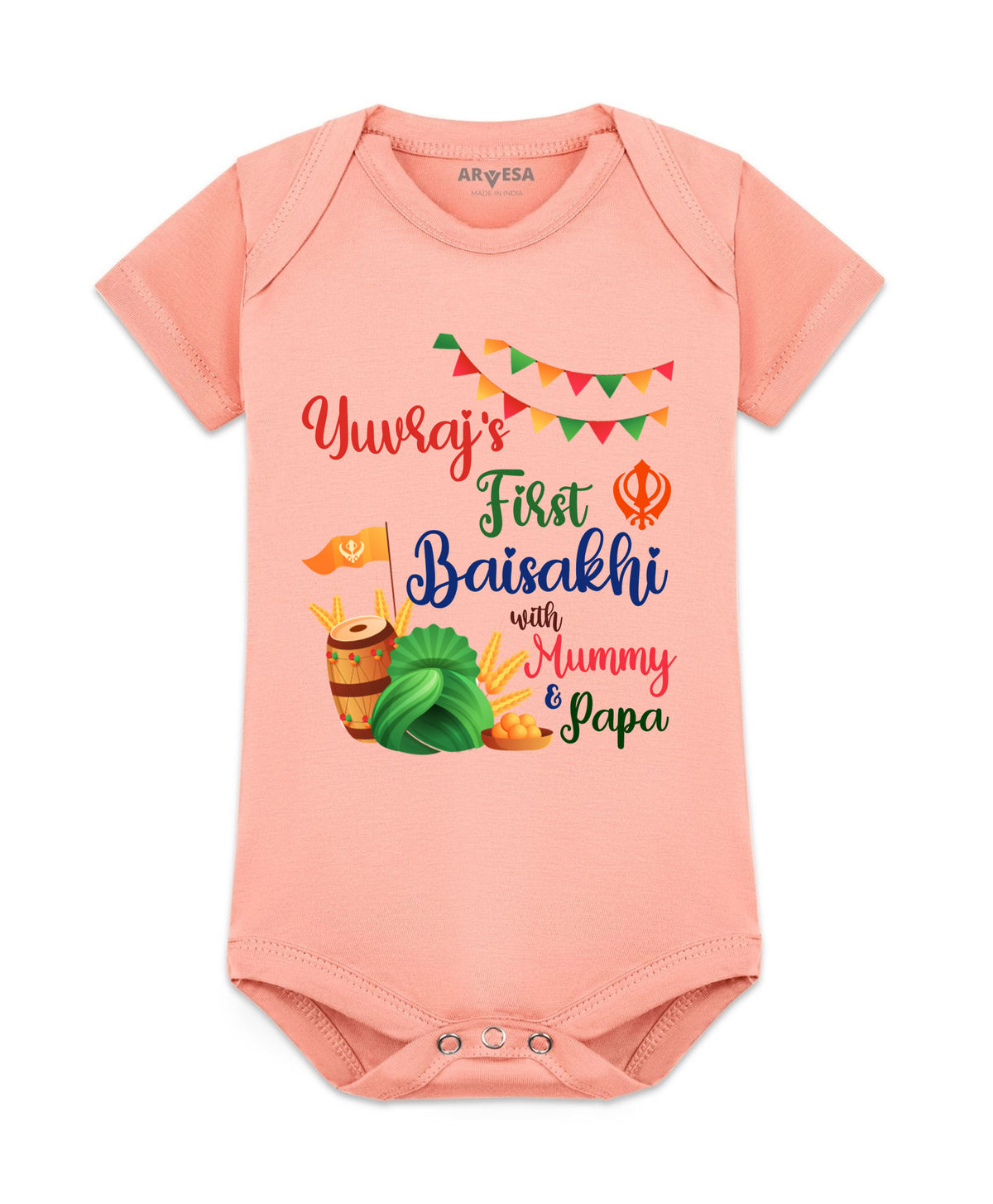 Yes | My First Baisakhi - Romper